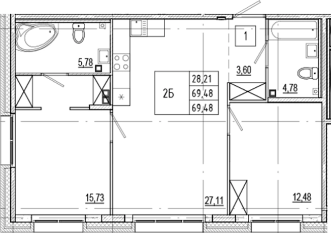 Купить трехкомнатную квартиру в новостройках в ЖК Ranta Residence в Санкт-Петербурге. Вариант № 6056455, 0, площадь -  квм, цена 29876400 рублей