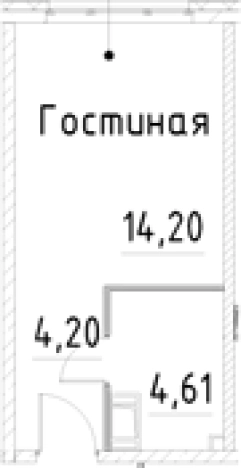 Купить Студию в новостройках на улице проспект Большевиков в Санкт-Петербурге. Вариант № 7596807, 0, площадь -  квм, цена 4975271 рублей