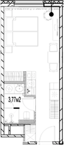 Купить Студию в ЖК SAAN в Санкт-Петербурге. Вариант № 9149189, 0, площадь -  квм, цена 9021288 рублей