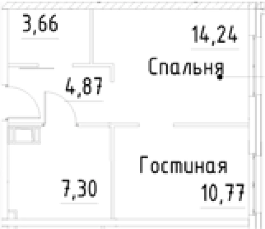 Купить однокомнатную квартиру в новостройках на улице проспект Большевиков в Санкт-Петербурге. Вариант № 9327794, 0, площадь - квм, цена 7516726 рублей