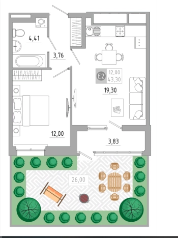 Купить квартиру на улице Советская в Тульской области. Вариант № 71314, 0, площадь -  квм, цена 4848301 рублей