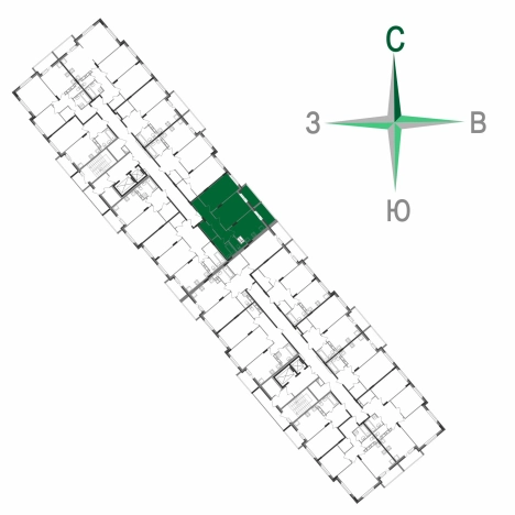 Купить квартиру в новостройках в Коврове. Вариант № 9232774, 3, площадь -  квм, цена 6086850 рублей