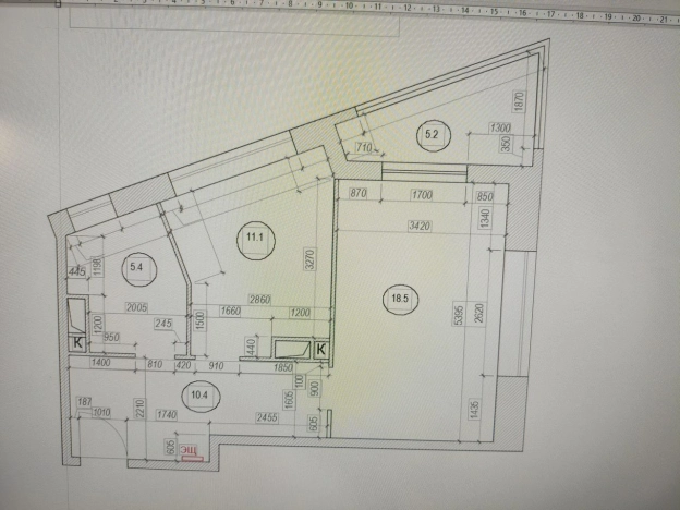 Купить однокомнатную квартиру на улице Рабочая в Щёлкове. Вариант № 35938, 10, площадь -  квм, цена 6300000 рублей