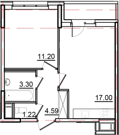 Купить двухкомнатную квартиру в ЖК Гавань Капитанов в Санкт-Петербурге. Вариант № 6473190, 0, площадь -  квм, цена 9016000 рублей
