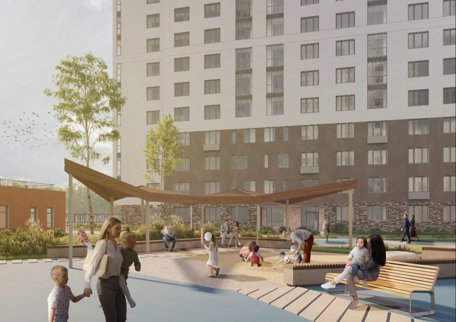 Купить однокомнатную квартиру в новостройках в Тобольске. Вариант № 91726, 4, площадь -  квм, цена 6350000 рублей