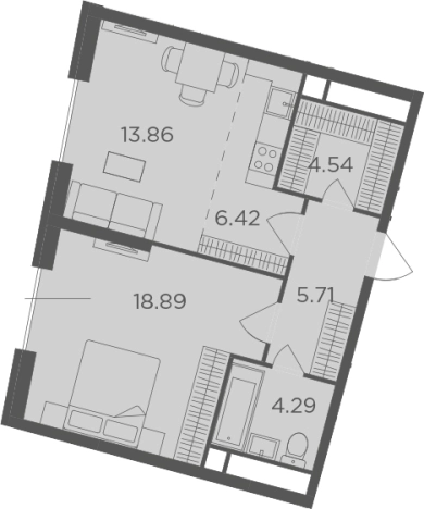 Купить двухкомнатную квартиру в районе Можайский в Москве. Вариант № 91775, 0, площадь -  квм, цена 23180780 рублей