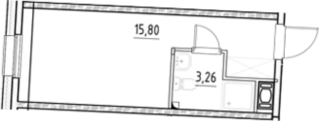 Купить Студию в новостройках в ЖК Nigilist в Санкт-Петербурге. Вариант № 5558389, 0, площадь -  квм, цена 6193883 рублей
