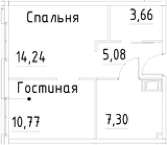 Купить двухкомнатную квартиру в новостройках на улице проспект Большевиков в Санкт-Петербурге. Вариант № 9327731, 0, площадь -  квм, цена 7555377 рублей