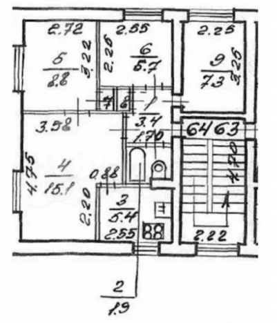 Купить квартиру на вторичке у метро Купчино в Санкт-Петербурге. Вариант № 10942169, 0, площадь - квм, цена 8000000 рублей