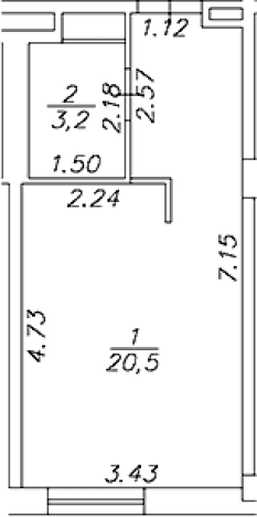 Купить Студию у метро Василеостровская в Санкт-Петербурге. Вариант № 8988549, 0, площадь -  квм, цена 14931000 рублей