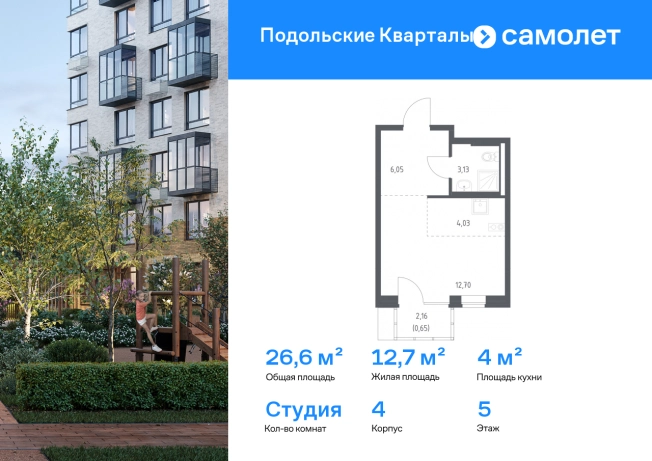 Купить квартиру у метро Остафьево в Москве. Вариант № 8195274, 0, площадь -  квм, цена 8087308 рублей