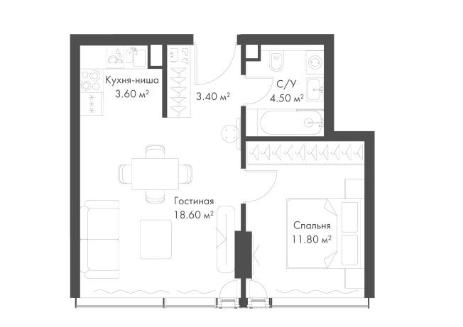 Купить квартиру в районе Беговой в Москве. Вариант № 161553, 0, площадь -  квм, цена 46362350 рублей