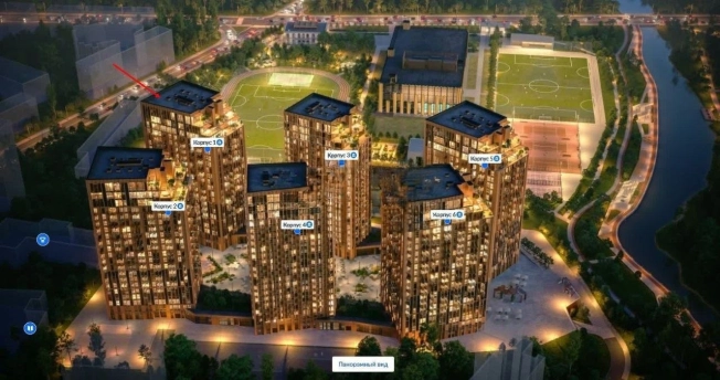 Купить квартиру в районе Ростокино в Москве. Вариант № 54482, 2, площадь - квм, цена 26900000.0000 рублей