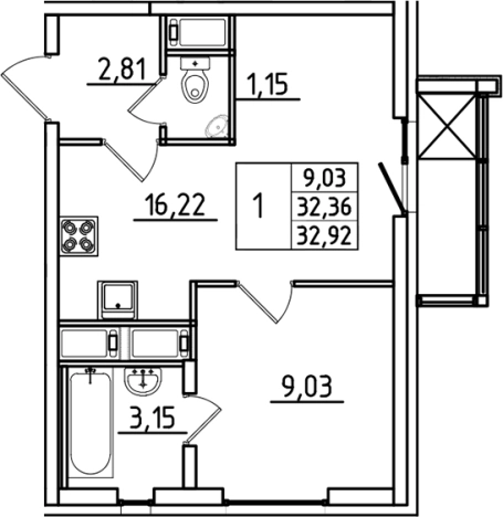 Купить двухкомнатную квартиру в новостройках в районе Красносельский в Санкт-Петербурге. Вариант № 9639619, 0, площадь -  квм, цена 8592120 рублей
