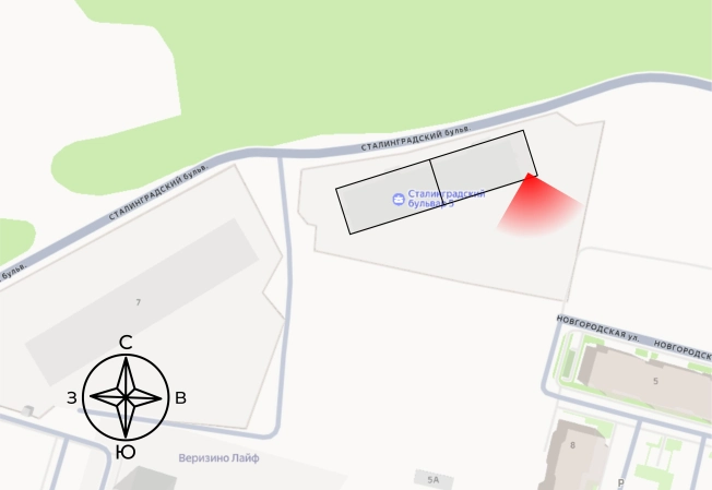 Купить Студию в новостройках в Владимирской области. Вариант № 148483, 1, площадь -  квм, цена 3051020 рублей