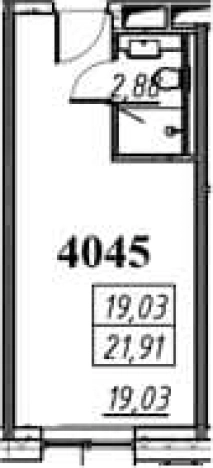 Купить Студию в ЖК Апарт-отель YE’S Primorsky в Санкт-Петербурге. Вариант № 6229918, 0, площадь -  квм, цена 6200530 рублей