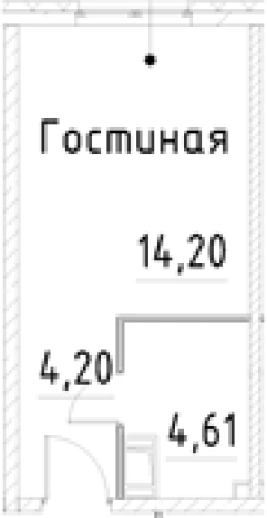 Купить Студию на улице проспект Большевиков в Санкт-Петербурге. Вариант № 7596837, 0, площадь -  квм, цена 4975271 рублей