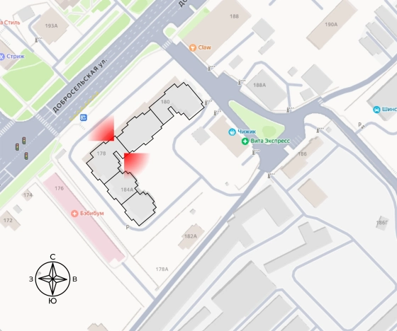 Купить квартиру в новостройках в районе Доброе в Владимире. Вариант № 65116, 1, площадь -  квм, цена 9802000 рублей