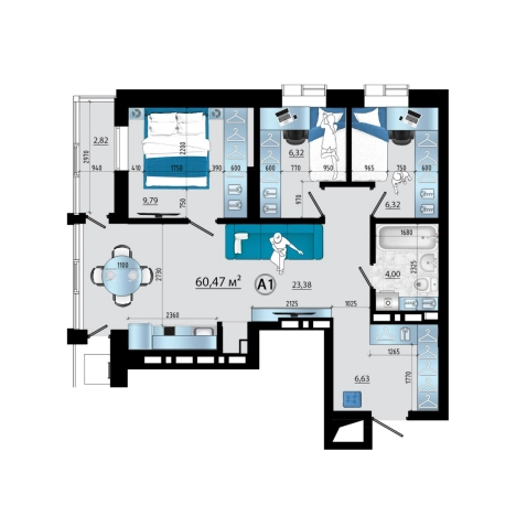 Купить квартиру в ЖК panorama в Владивостоке. Вариант № 6057090, 0, площадь -  квм, цена 11384395 рублей