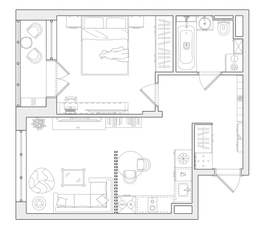 Купить квартиру в Москве. Вариант № 10100205, 0, площадь - квм, цена 13990000 рублей