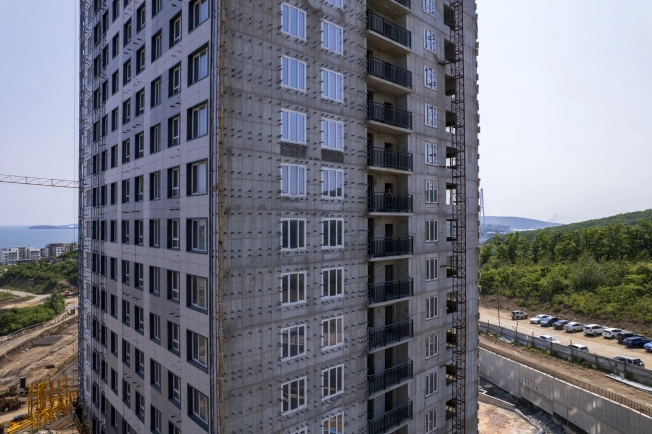 Купить двухкомнатную квартиру в новостройках на улице Слуцкого в Владивостоке. Вариант № 4119841, 2, площадь -  квм, цена 14843130 рублей