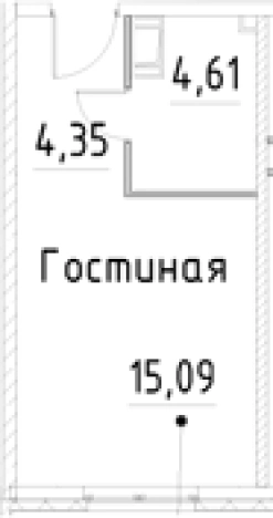 Купить Студию в новостройках на улице проспект Большевиков в Санкт-Петербурге. Вариант № 7596214, 0, площадь -  квм, цена 5200142 рублей
