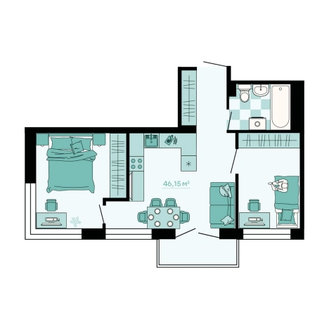 Купить трехкомнатную квартиру на улице Портовая в Артёме. Вариант № 9919131, 0, площадь -  квм, цена 6922500 рублей