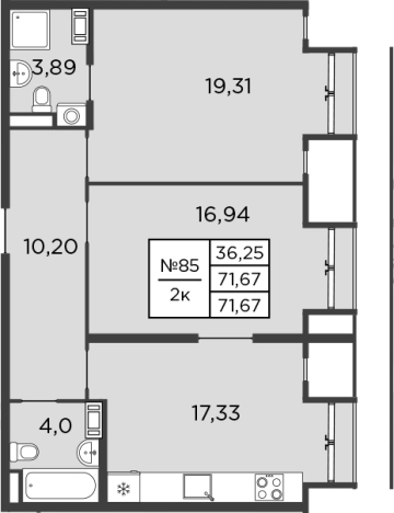 Купить двухкомнатную квартиру в новостройках в районе Центральный в Санкт-Петербурге. Вариант № 4161917, 0, площадь -  квм, цена 49350000 рублей