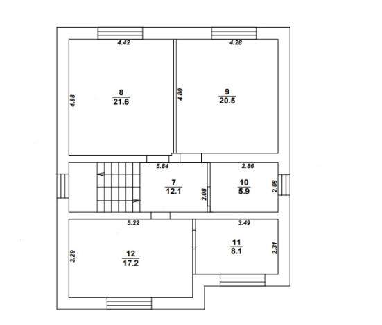 Купить дом в Воронеже. Вариант № 6623, 16, площадь -  квм, цена 11500000 рублей