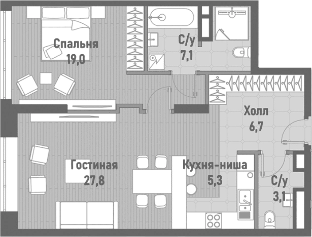 Купить квартиру на улице Рубцовско-Дворцовая в Москве. Вариант № 203623, 0, площадь - квм, цена 42849000.0000 рублей