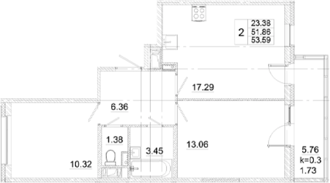 Купить трехкомнатную квартиру в ЖК Аэросити в Санкт-Петербурге. Вариант № 8999440, 0, площадь -  квм, цена 9646200 рублей