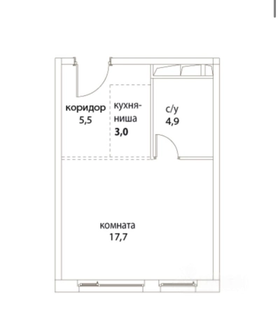 Купить квартиру в Москве. Вариант № 10361985, 2, площадь -  квм, цена 12350000 рублей
