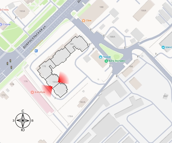 Купить квартиру в новостройках в районе Доброе в Владимире. Вариант № 65061, 1, площадь -  квм, цена 7878000 рублей