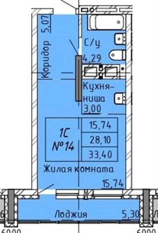 Купить квартиру в ЖК TIME PARK Apartments (НОВОСИБИРСК) в Новосибирске. Вариант № 83991, 0, площадь -  квм, цена 5200000 рублей