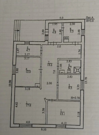 Купить дом на улице Садовая в Алтайском крае. Вариант № 53986, 43, площадь -  квм, цена 6970000 рублей