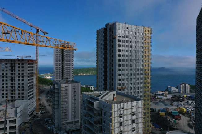 Купить квартиру в новостройках в ЖК Посейдония в Владивостоке. Вариант № 4137486, 1, площадь -  квм, цена 9387300 рублей