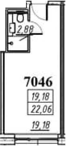 Купить Студию в ЖК Апарт-отель YE’S Primorsky в Санкт-Петербурге. Вариант № 6229951, 0, площадь -  квм, цена 6904780 рублей