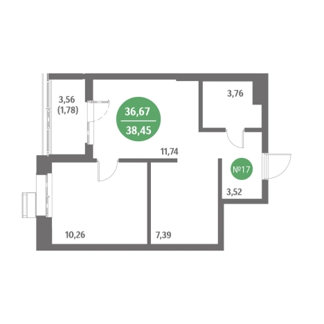 Купить квартиру в ЖК Стрижи в Приморском крае. Вариант № 10290395, 0, площадь -  квм, цена 7760000 рублей