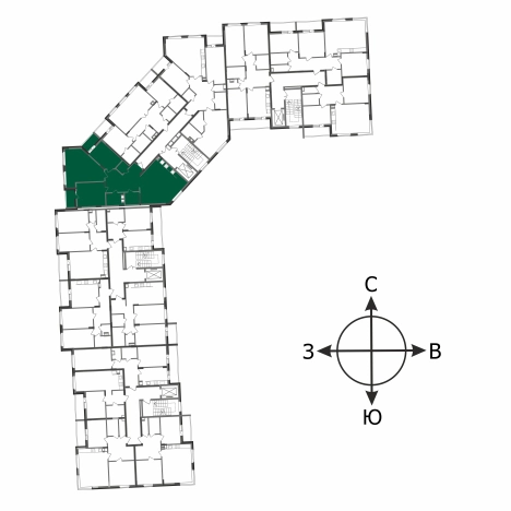 Купить квартиру в новостройках в ЖК "Грани" в Коврове. Вариант № 148548, 4, площадь -  квм, цена 10736000 рублей
