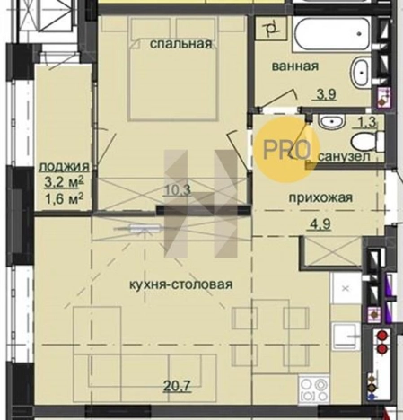 Купить однокомнатную квартиру в новостройках в ЖК Соседи в Ижевске. Вариант № 68133, 0, площадь -  квм, цена 3498600 рублей