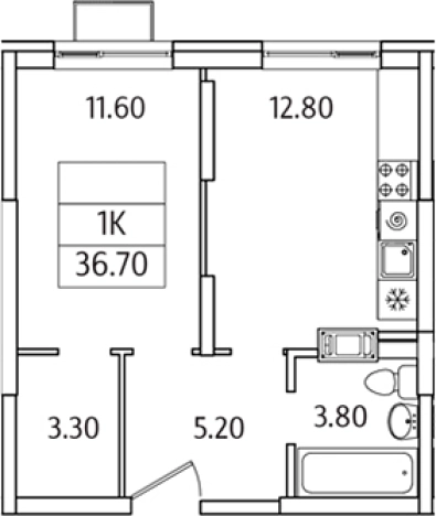 Купить квартиру в ЖК Видный Берег 2.0 в Московской области. Вариант № 129002, 0, площадь -  квм, цена 7174198 рублей