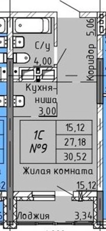 Купить Студию в районе Заельцовский в Новосибирске. Вариант № 84019, 0, площадь -  квм, цена 4900000 рублей