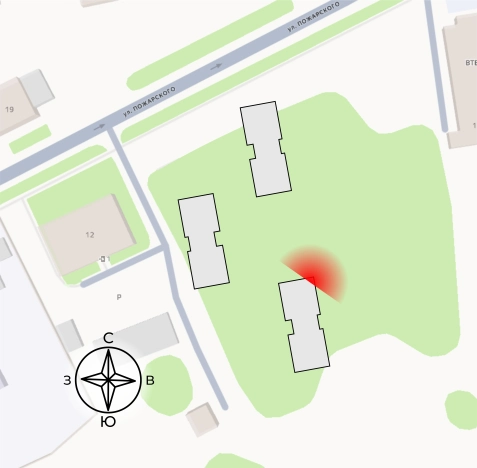 . Вариант № 165076, 0, площадь - 53.81 квм, цена 8297502 рублей