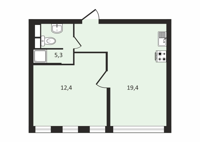 Купить квартиру у метро Яхромская в Москве. Вариант № 9717826, 19, площадь -  квм, цена 17200000 рублей