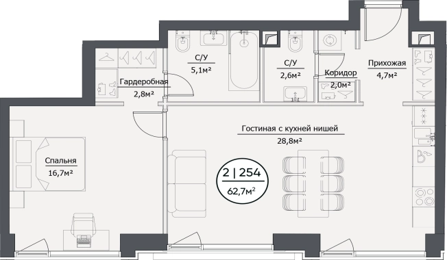 Купить квартиру у метро Студенческая в Москве. Вариант № 138211, 0, площадь - квм, цена 49675200.0000 рублей