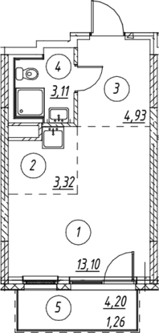 Купить квартиру в новостройках в ЖК Новые Лаврики в Мурине. Вариант № 7253262, 0, площадь -  квм, цена 5124702 рублей