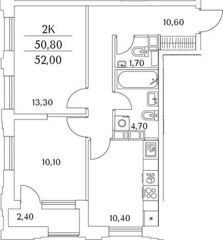 Купить двухкомнатную квартиру в ЖК Тайм Сквер в Санкт-Петербурге. Вариант № 8102729, 0, площадь -  квм, цена 14580632 рублей