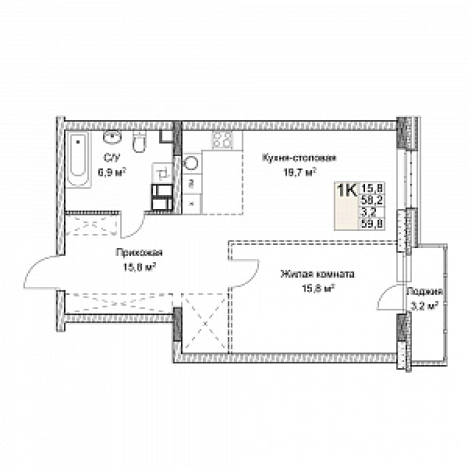 Купить квартиру в ЖК Симфония Нижнего в Нижнем Новгороде. Вариант № 139905, 0, площадь -  квм, цена 17778540 рублей