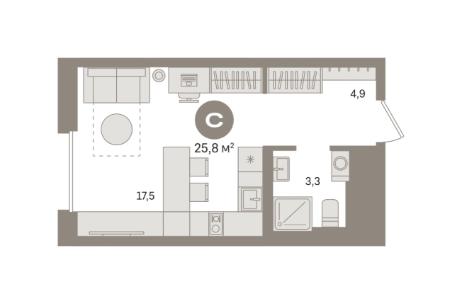 Купить квартиру в ЖК Квартал Герцена в Москве. Вариант № 8875170, 0, площадь -  квм, цена 10310000 рублей