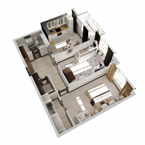 Купить квартиру в Коврове. Вариант № 9232788, 6, площадь -  квм, цена 6086850 рублей